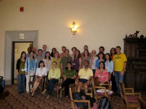 Leaders and participants in the 2009 GFDA workshop. Anna is seated second from the left.